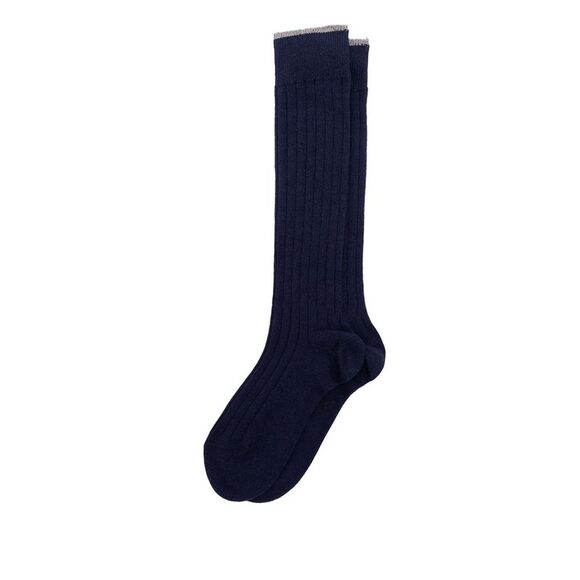 Brunello Cucinelli Men Rib Knit Socks